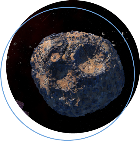 Imagen descriptiva de especie de Asteroides: Viajeros cósmicos