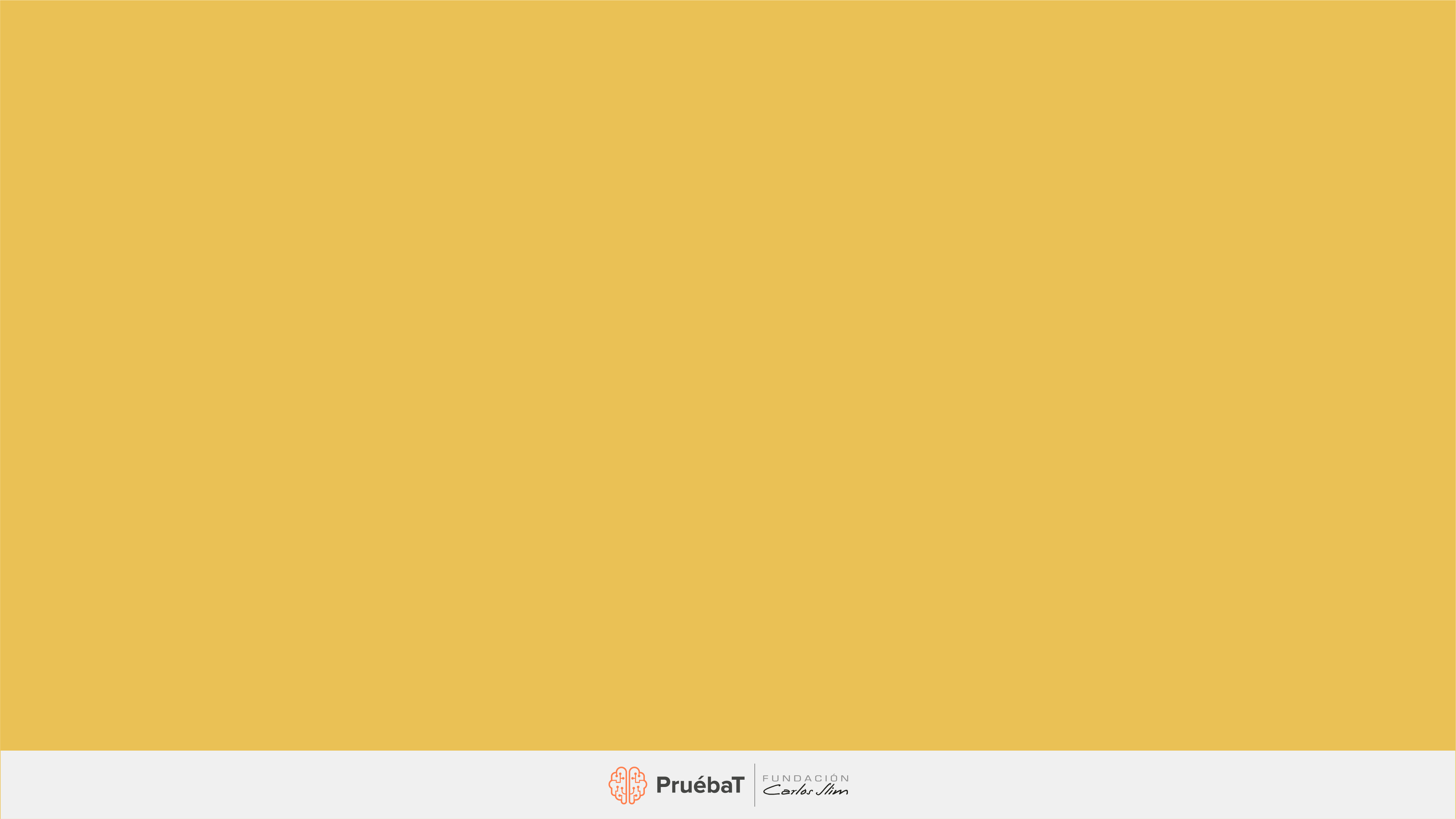 PruébaT - Fundación Carlos Slim 2022